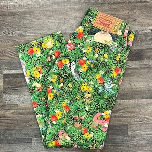 Levi's Pokemon Garden Denim Jeans Straight Size 32X32